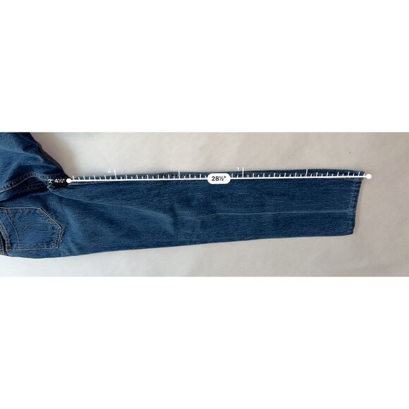 Calvin Klein Straight Leg Jeans in Blue - Picture 3 of 5